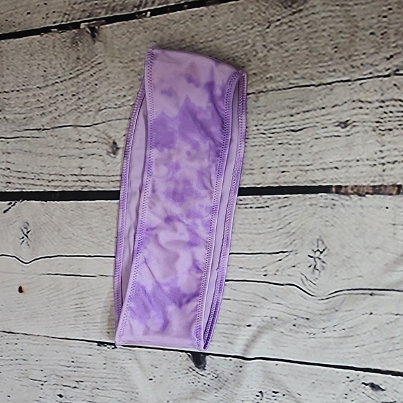 Kendall & Kylie Purple Bandeau Bikini Top Size XS - Picture 2 of 3